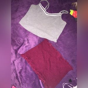 Two Crop tops